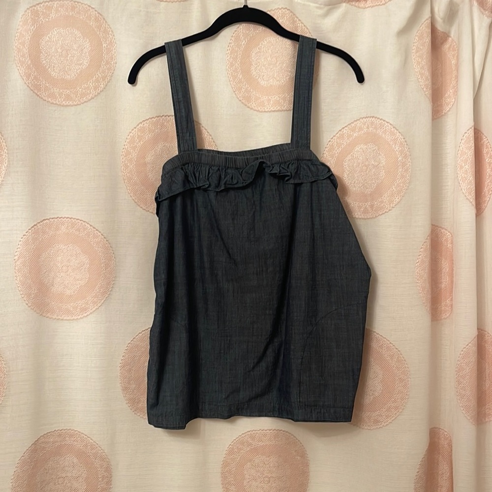 Jcrew Denim Top